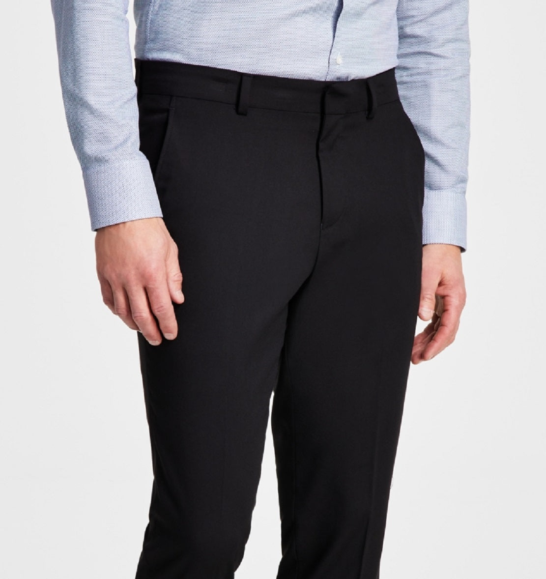 Calça Slim Fit Masculina Kenneth Cole Reaction Separada Preta Tamanho 38X30