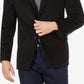 Blazer de veludo cotelê Michael Kors masculino, corte moderno, preto, tamanho 38