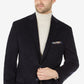 Blazer de veludo cotelê Michael Kors masculino, corte moderno, azul, tamanho 40