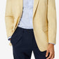 Casaco esportivo masculino clássico Club Room, amarelo, tamanho 42
