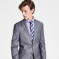 Terno Kenneth Cole Reaction Ready Flex Slim Fit Masculino Cinza Tamanho 38