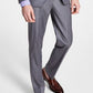 Terno Kenneth Cole Reaction Ready Flex Slim Fit Masculino Cinza Tamanho 42