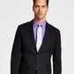 Terno Kenneth Cole Reaction Ready Flex Slim Fit Masculino Preto Tamanho 46