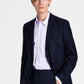Terno Kenneth Cole Reaction Ready Flex Slim Fit Masculino Azul Tamanho 40