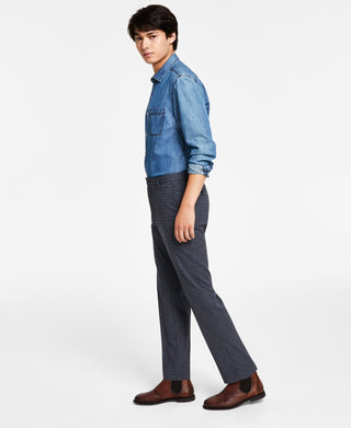 Calça Tommy Hilfiger Masculina Modern Fit Th Flex Stretch Cinza Tamanho 36x30