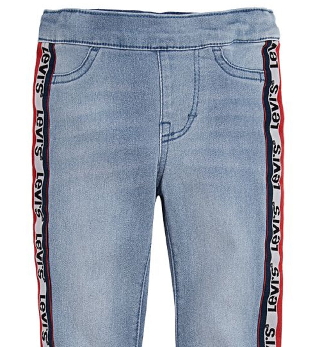 Calça Legging Levi's Big Girl's Side Stripe Azul Tamanho 8