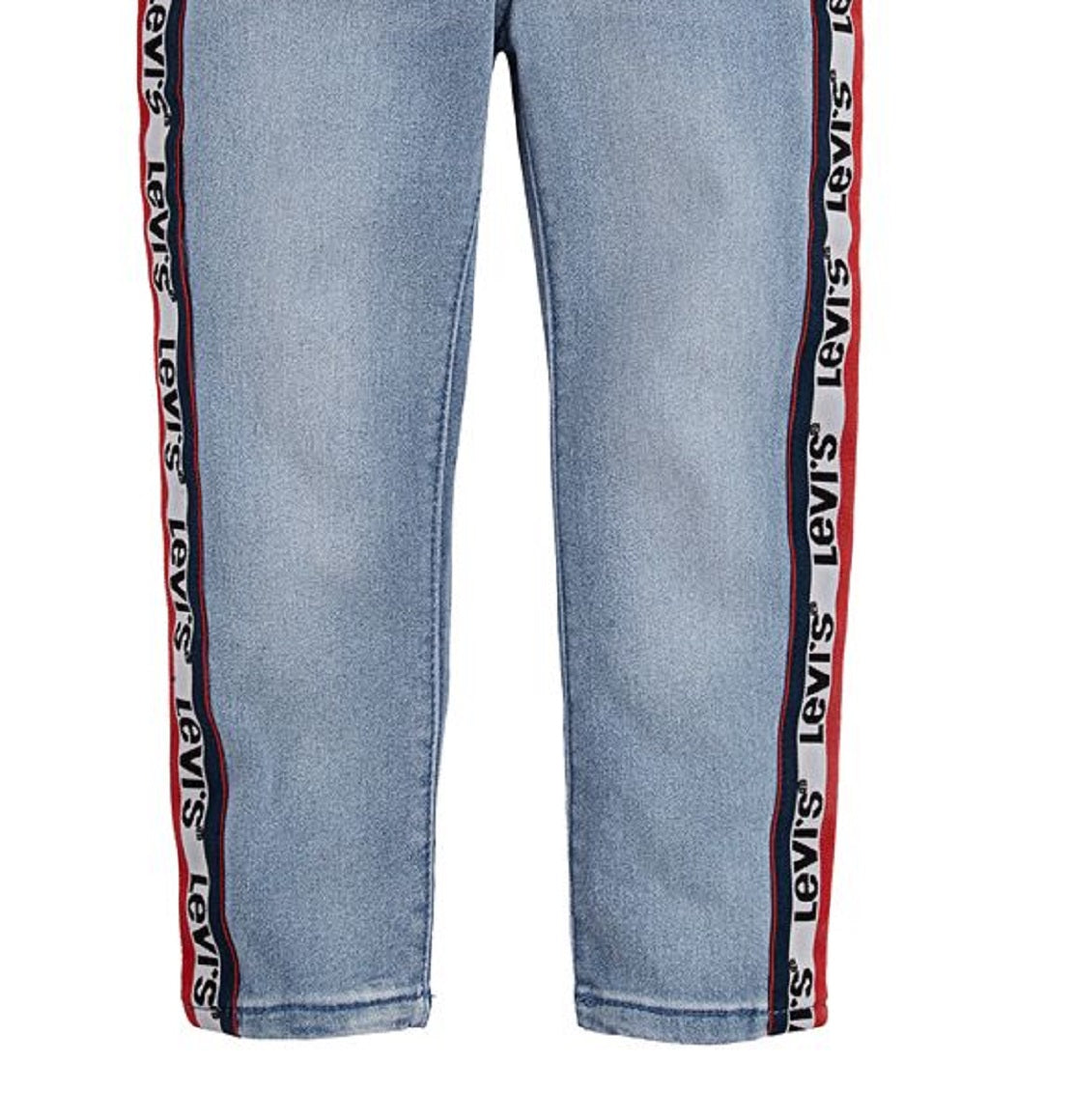 Calça Legging Levi's Big Girl's Side Stripe Azul Tamanho 8