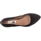 INC International Concepts Sapatos de bico fino com detalhes Zitah para mulheres, pretos, tamanho 7,5 M