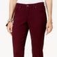 Calça jeans skinny feminina Style &amp; Co Curvy Fit vermelha tamanho 2 Petite