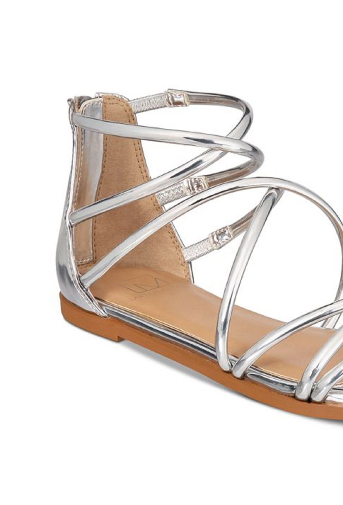 Sandálias Westley Gladiator Femininas Material Girl Cinza Tamanho 6,5 M