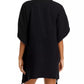Echo Feminino Gaze Caftan Swim Cover Up Maiô Preto Tamanho Regular
