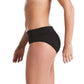 Calcinha de biquíni Nike Active Hipster feminina, preta