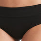 Calcinha de biquíni Nike Active Hipster feminina, preta
