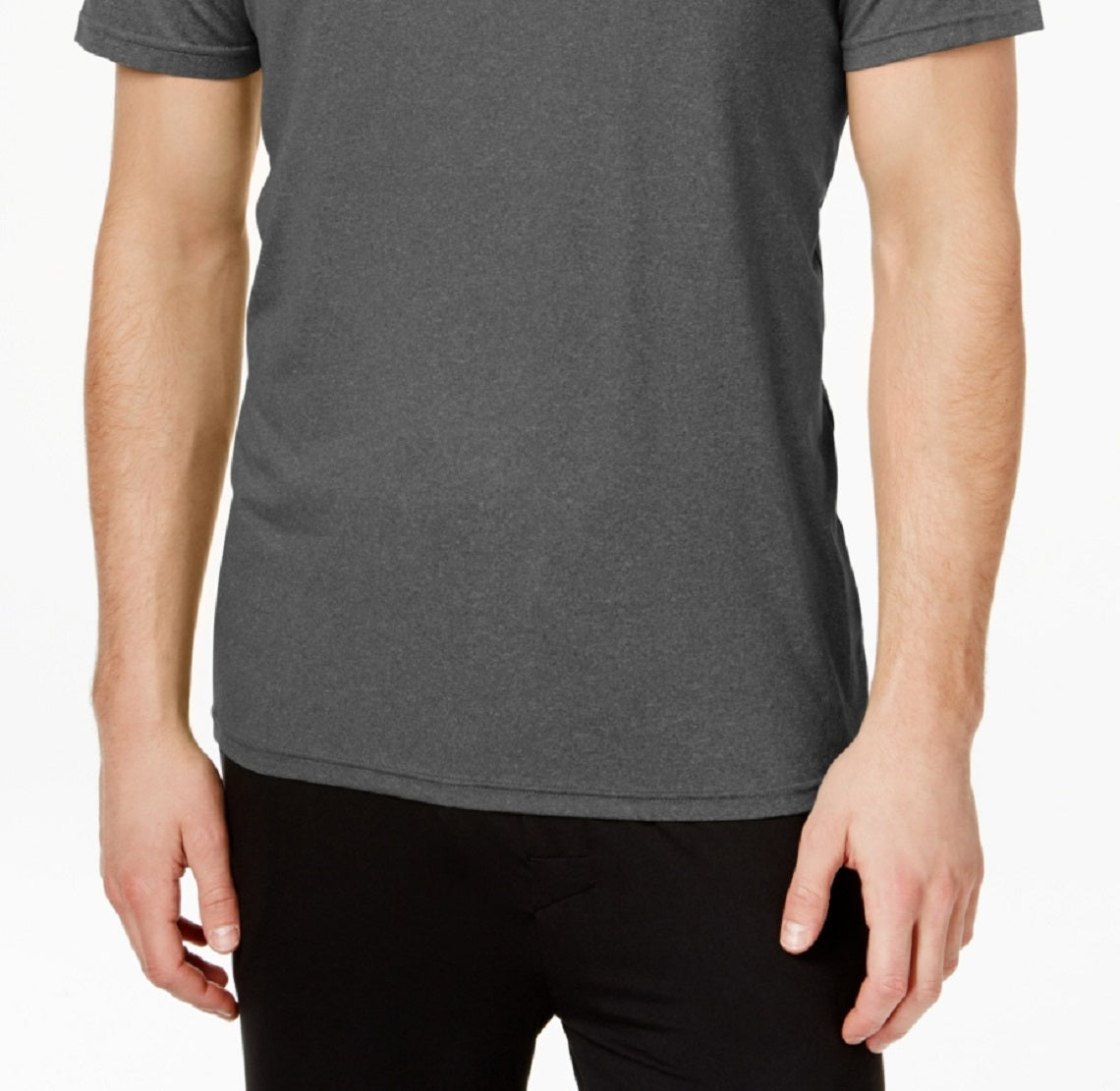 Camiseta masculina ultramacia e fresca para dormir, gola redonda, tamanho grande, cinza, 32 Degrees