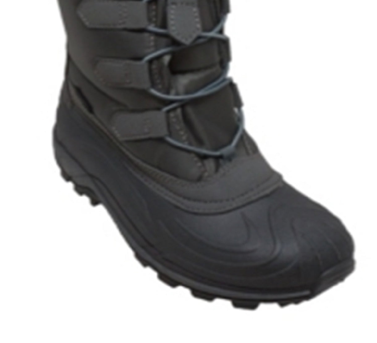 Botas de inverno femininas de náilon Winter Tecs, cinza, tamanho 11M