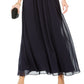 Vestido de chiffon tomara que caia feminino Adrianna Papell, azul, tamanho 12