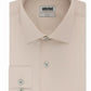 Camisa social masculina Kenneth Cole Slim Fit lisa marrom tamanho M
