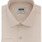 Camisa social masculina Kenneth Cole Slim Fit lisa marrom tamanho M
