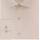 Camisa social masculina Kenneth Cole Regular Fit, bege, tamanho 14,5 x 32-33-S