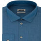 Camisa social masculina Kenneth Cole Regular Fit Solid Azul Tamanho -G