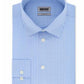 Camisa social masculina Kenneth Cole Regular Fit xadrez e listras, azul, tamanho G