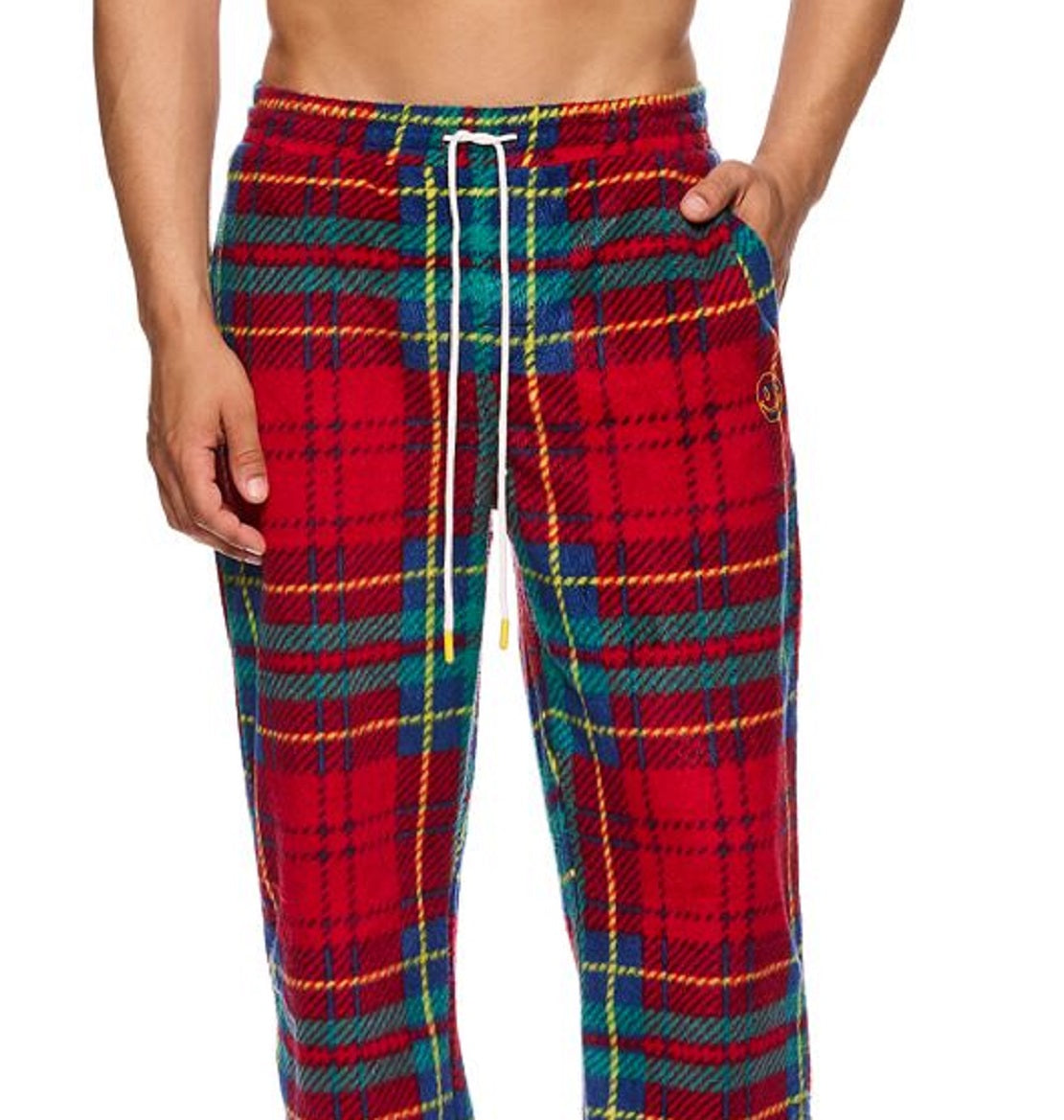 Calça Joe Boxer Fleece Masculina Vermelha Tamanho Médio
