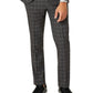 Terno masculino Kenneth Cole Reaction Slim Fit Ready Flex Stretch cinza tamanho 44