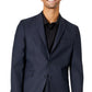 Terno masculino Kenneth Cole Reaction Slim Fit Ready Flex Stretch Azul Tamanho 40