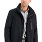 Calvin Klein Slim Fit Extreme Raincoat Masculino Preto Tamanho 36