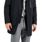 Calvin Klein Slim Fit Extreme Raincoat Masculino Preto Tamanho 36