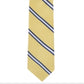 Gravata Tommy Hilfiger Repp Stripe PreTied para meninos, amarela, tamanho regular