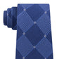 Gravata de escritório masculina Kenneth Cole Reaction em mistura de seda, azul, tamanho regular