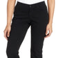 Jeans Bootcut com Controle de Barriga Feminino Style &amp; Co Preto Tamanho 20X4