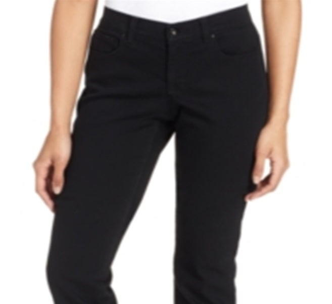 Jeans Bootcut com Controle de Barriga Feminino Style &amp; Co Preto Tamanho 20X4