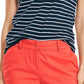 Shorts Nautica Feminino 4 Stretch Twill Vermelho Tamanho 6