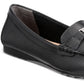 Mocassim feminino Giani Bernini Dailyn com espuma viscoelástica, preto, tamanho 8 M