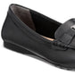 Mocassim feminino Giani Bernini Dailyn com espuma viscoelástica, preto, tamanho 10 M