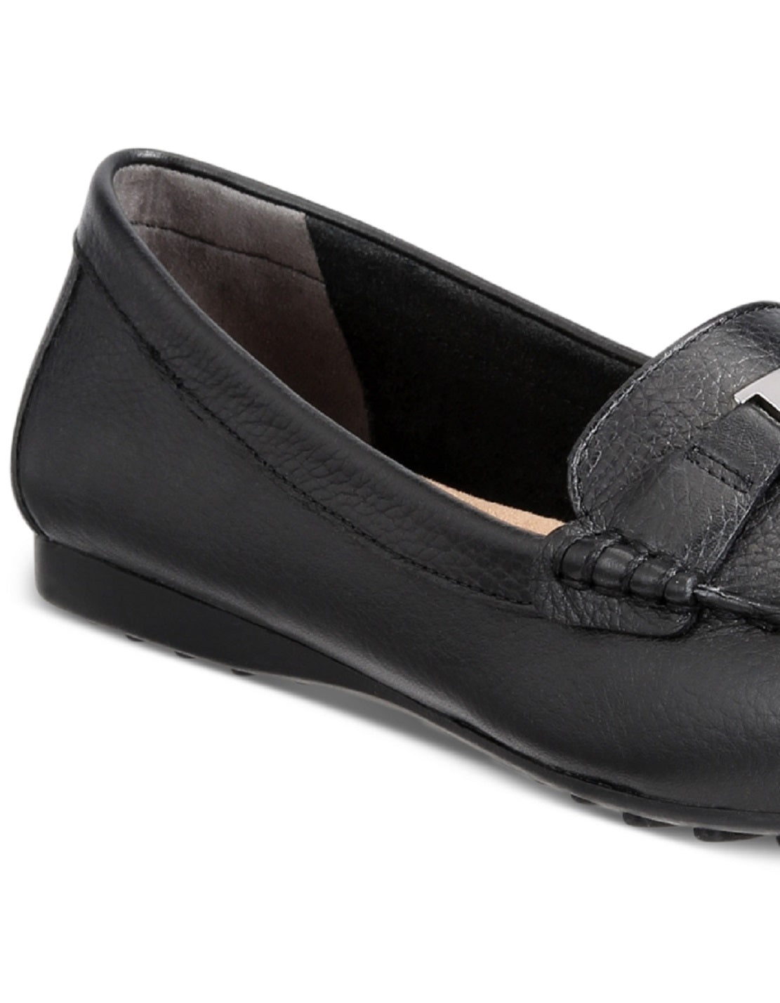 Mocassim feminino Giani Bernini Dailyn com espuma viscoelástica, preto, tamanho 10 M