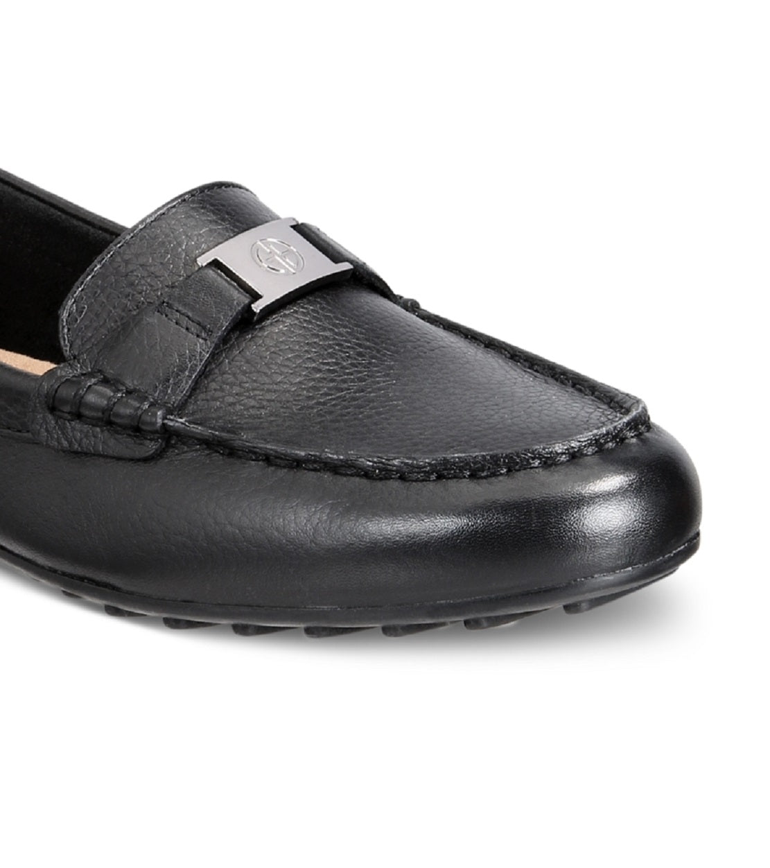 Mocassim feminino Giani Bernini Dailyn com espuma viscoelástica, preto, tamanho 10 M