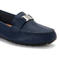 Mocassim feminino Giani Bernini Dailyn Memory Foam Azul Tamanho 7,5 M