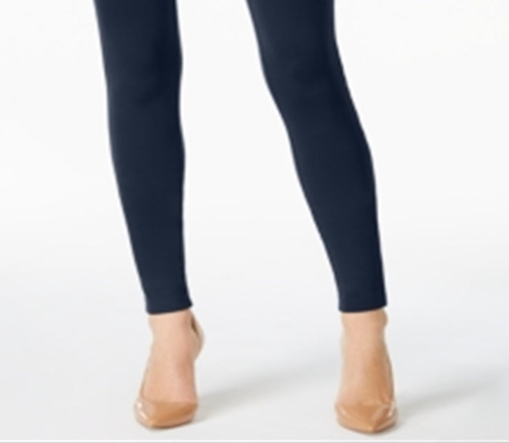 Leggings femininas sem costura INC International Concepts, azul, tamanho 8 P