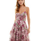 Vestido de festa infantil bordado com renda floral roxo tamanho 1 Say Yes To The Prom
