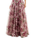 Vestido de festa infantil bordado com renda floral roxo tamanho 1 Say Yes To The Prom