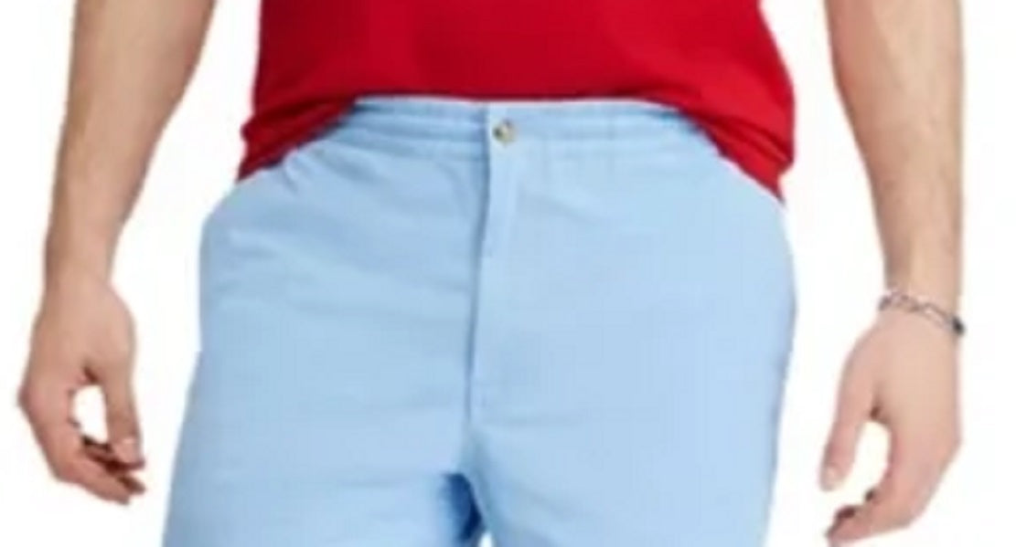 Shorts Polo Ralph Lauren Classic Fit Stretch Prepster Masculino Azul Tamanho XX-G