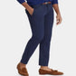 Calça Polo Ralph Lauren Masculina Slim Fit Algodão Sarja Elástica Azul Tamanho 38X34