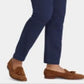 Calça Polo Ralph Lauren Masculina Slim Fit Algodão Sarja Elástica Azul Tamanho 38X34