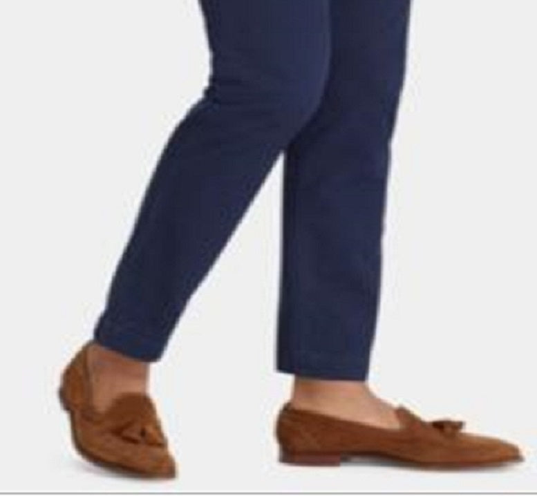 Calça Polo Ralph Lauren Masculina Slim Fit Algodão Sarja Elástica Azul Tamanho 38X34