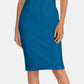 Vestido justo feminino Rachel Roy, azul, tamanho médio