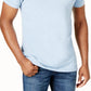 Tommy Hilfiger Polo Custom Fit Masculino Azul Tamanho Grande