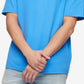 Camiseta Calvin Klein Masculina Relaxed Fit com Logo Padrão e Gola Redonda Azul Tamanho P